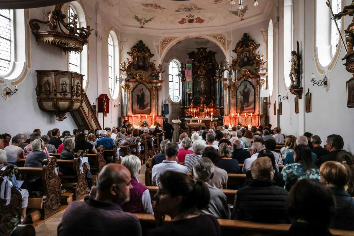 In der Auernheimer Pfarrkirche St. Georg fand ein Konzert mit Werken aus Barock und Frühromantik statt. 