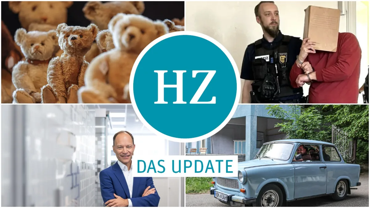 Investor steigt bei Steiff ein, Urteil wegen Anstiftung zum Kindesmissbrauch, Zeiss-Manager spricht übers Sparen und DDR-Kulisse im Naturtheater.