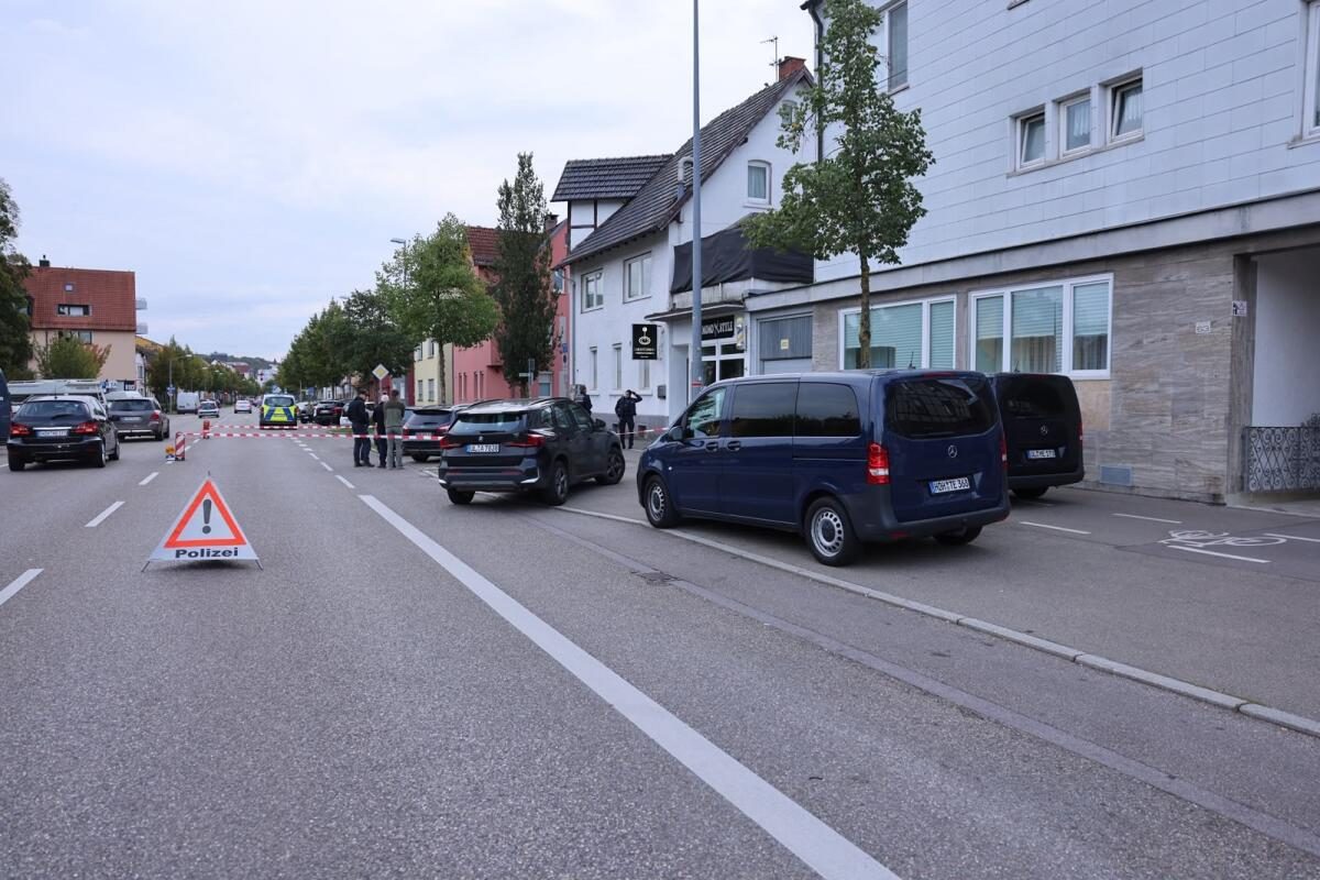Schüsse an der Clichystraße in Heidenheim: die Polizei ermittelt