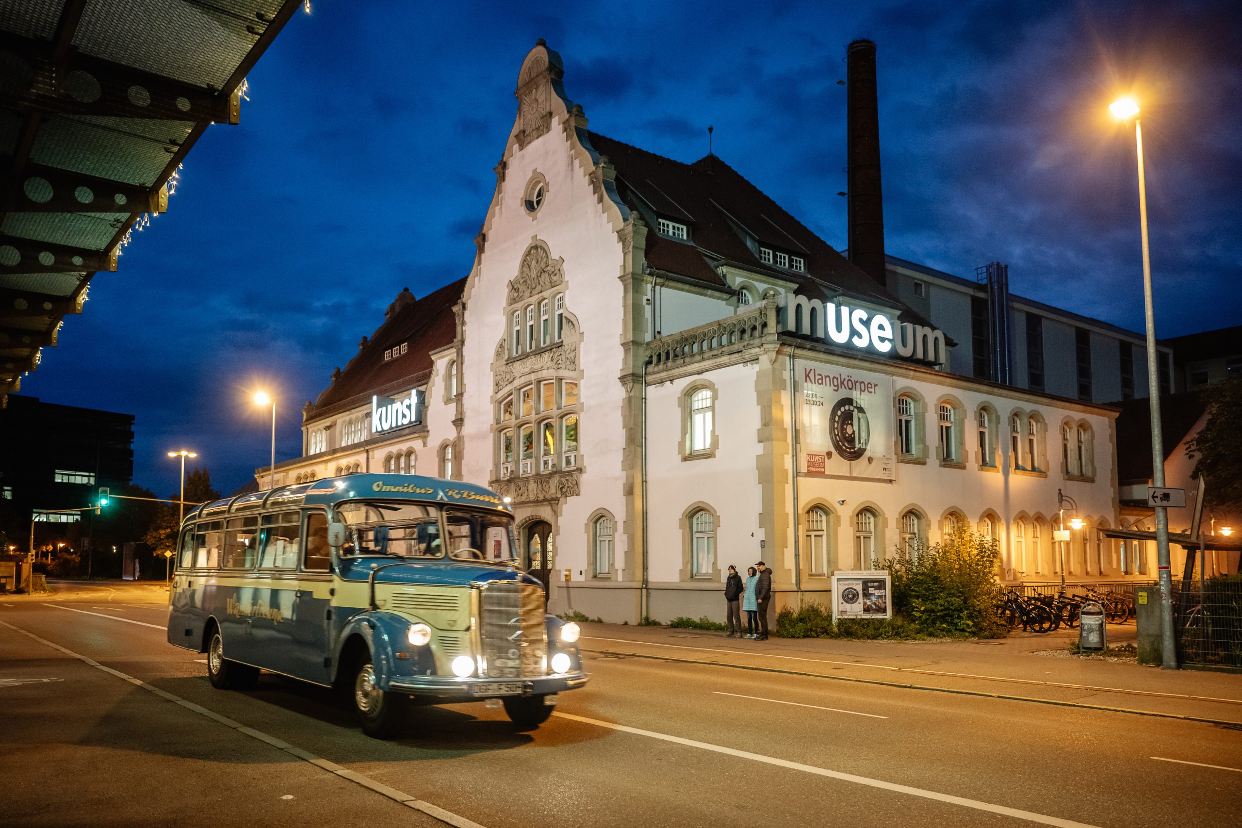 Die Oldtimerbusse befördern Besucher der Heidenheimer Museumsnacht auch dieses Jahr wieder durch die Stadt.