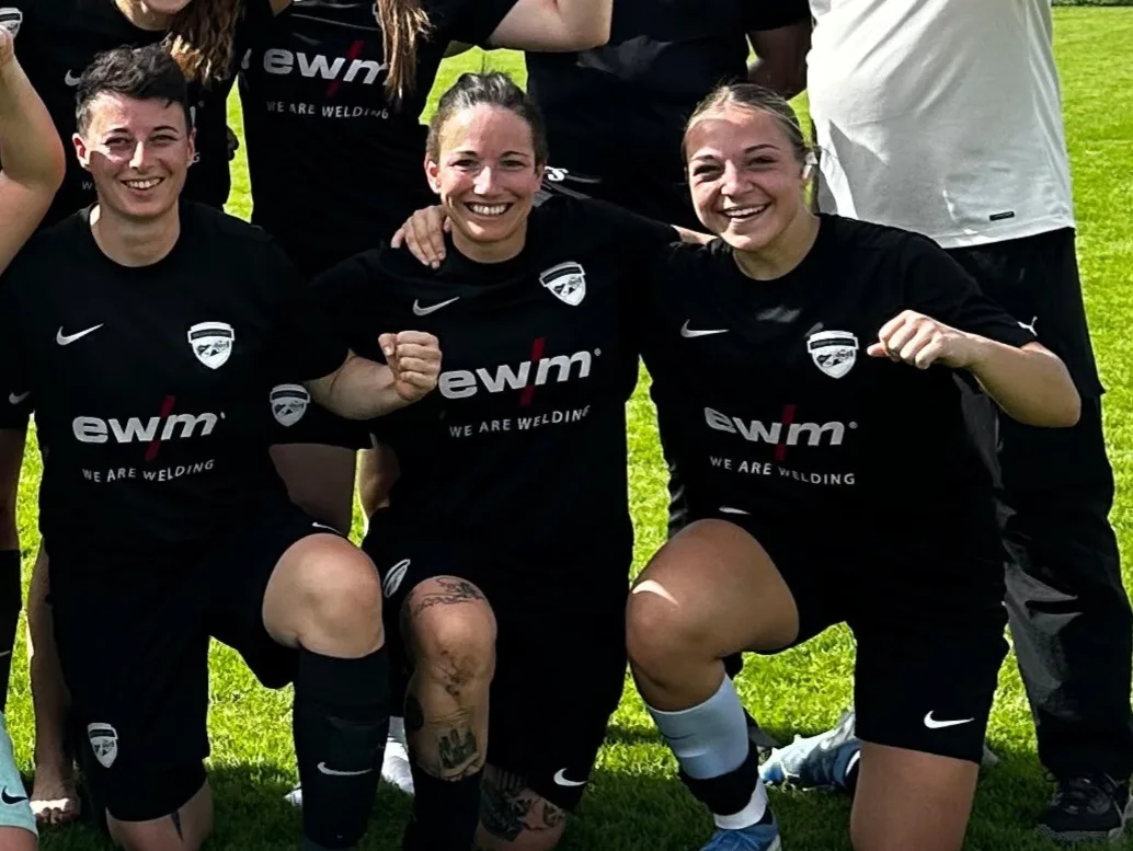 Velez Ziemlich beste Freunde (von links): Katharina Schaupp, Janine Velez und Jessy Weber von der Spielgemeinschaft Hohenmemmingen/Sontheim.