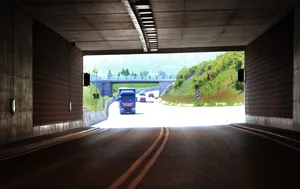 Tunnel Herbrechtingen Der Tunnel an der B19 in Herbrechtingen.