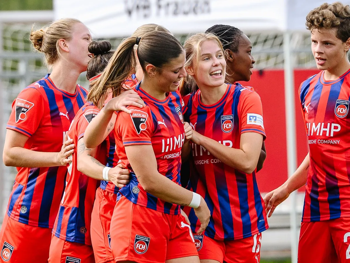 Frauenfußball, Oberliga: 1. FC Heidenheim – VfB Stuttgart II Holten bislang zu Hause zwei Siege und ein Unentschieden: die Fußballerinnen des 1. FC Heidenheim (hier ein Archivbild).