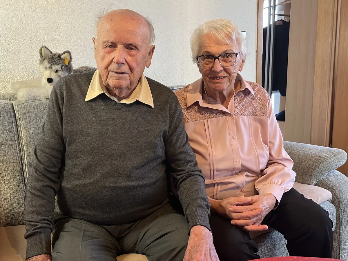 Gnadenhochzeit Ehepaar Hartmann Feiern heute ihre Gnadenhochzeit: Günther und Albertine Hartmann.