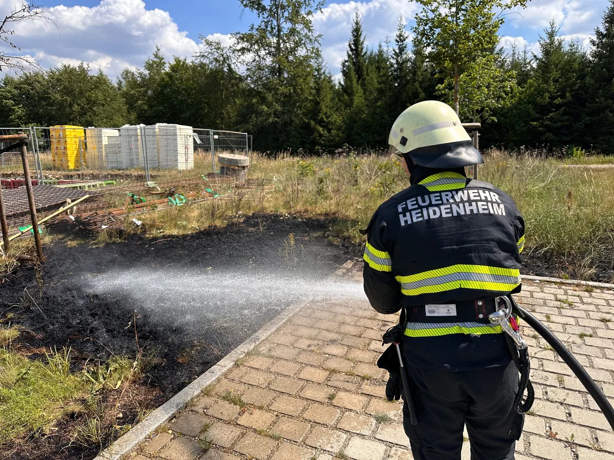 Feuerwehreinsatz am Donnerstagnachmittag auf den Reutenen.