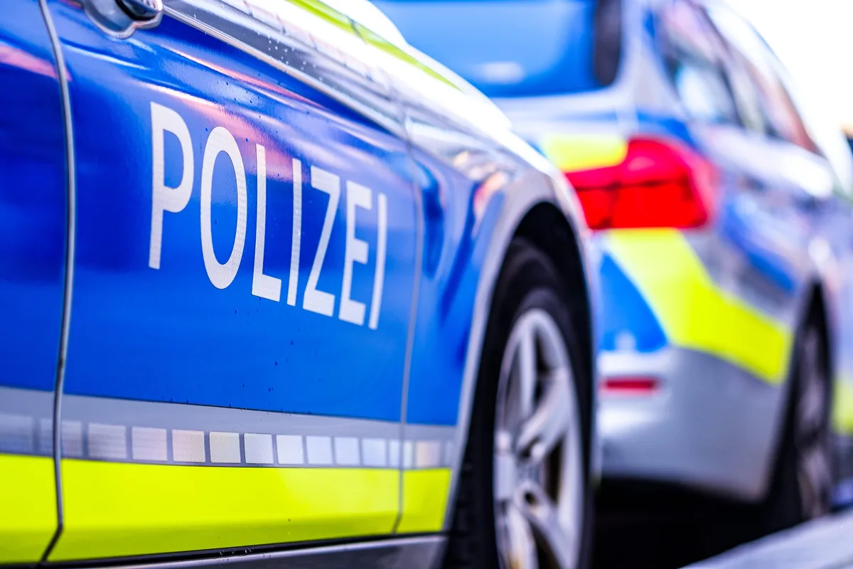 Polizeistreife, Symbolfoto.