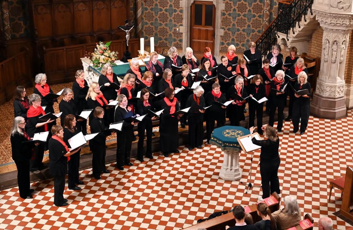 Noch nicht im Rentenalter: Die „Cappella Cantorum“ musizierte ...