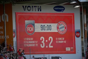 1. FC Heidenheim 1846 FCH vs FC Bayern Muenchen FCB Unvergessen: Im ersten Bundesligajahr gelang dem FCH im April 2024 ein sensationeller 3:2-Sieg gegen die Bayern.