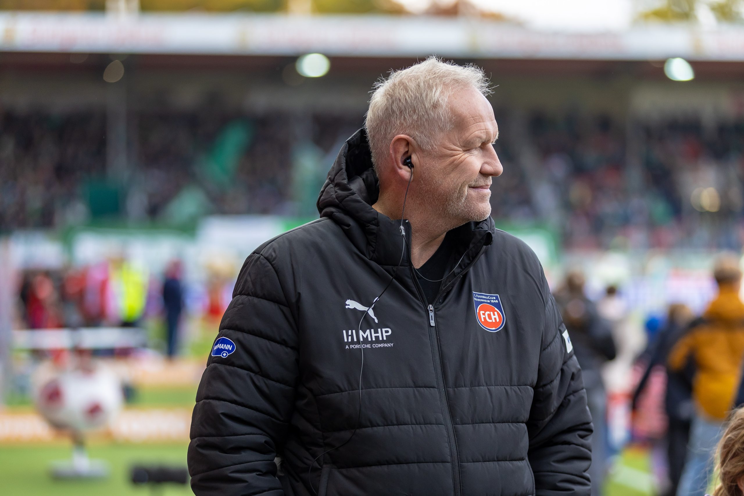 Holger Sanwald rechnet auch in der 2. Liga mit einer ausverkauften Voith-Arena.