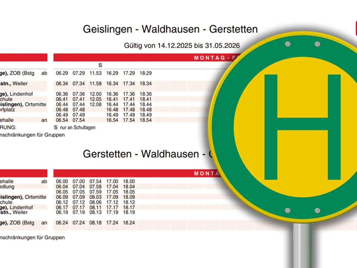 Die Linie 959 zwischen Gerstetten und Geislingen steht auf dem Prüfstand. Die Gemeinde will die Finanzierung ab 2027 nur unter veränderten Bedingungen fortsetzen.