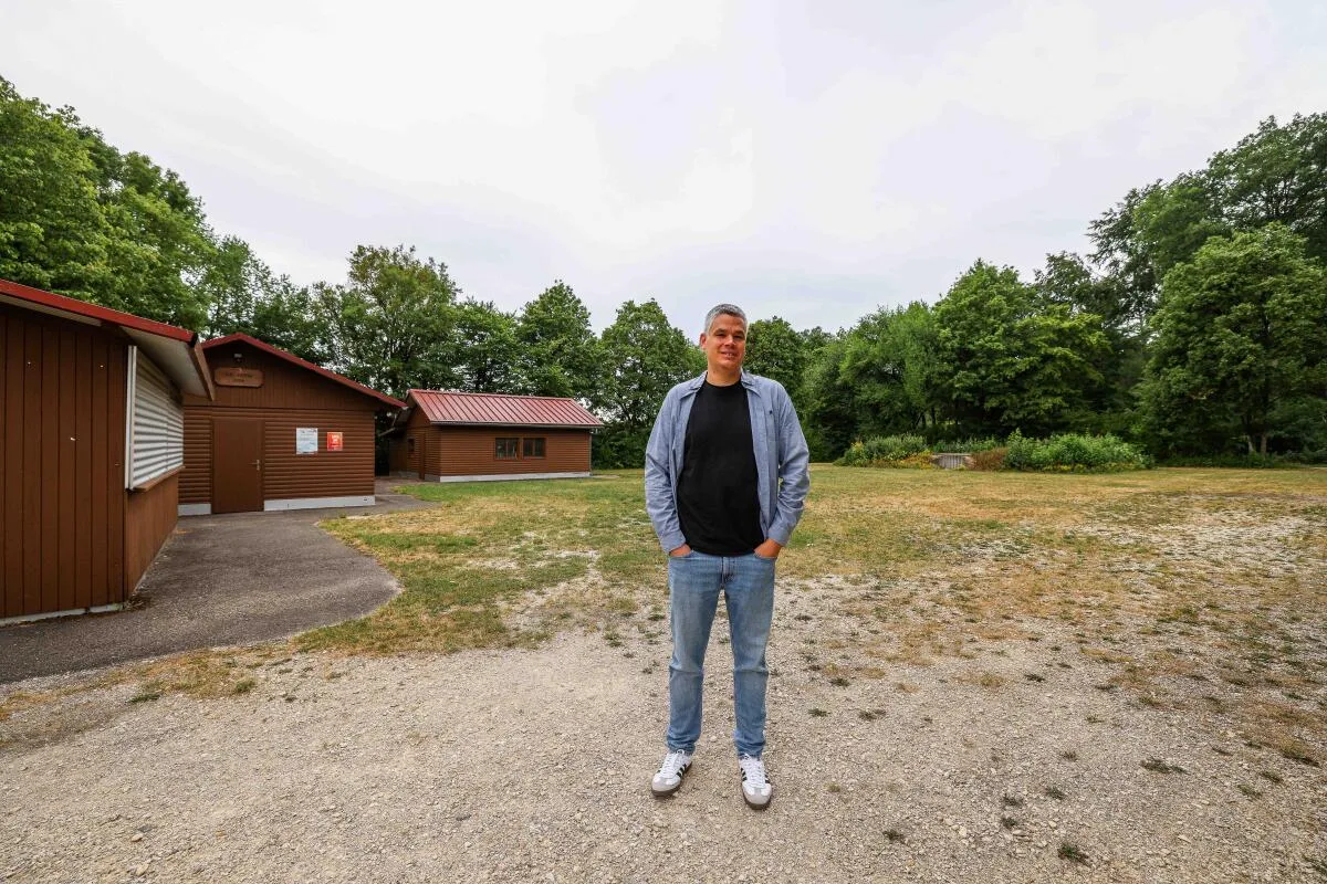 Sebastian Vetter organisiert mit der Einracht Staufen ein Open Air auf der „Waldbühne“.