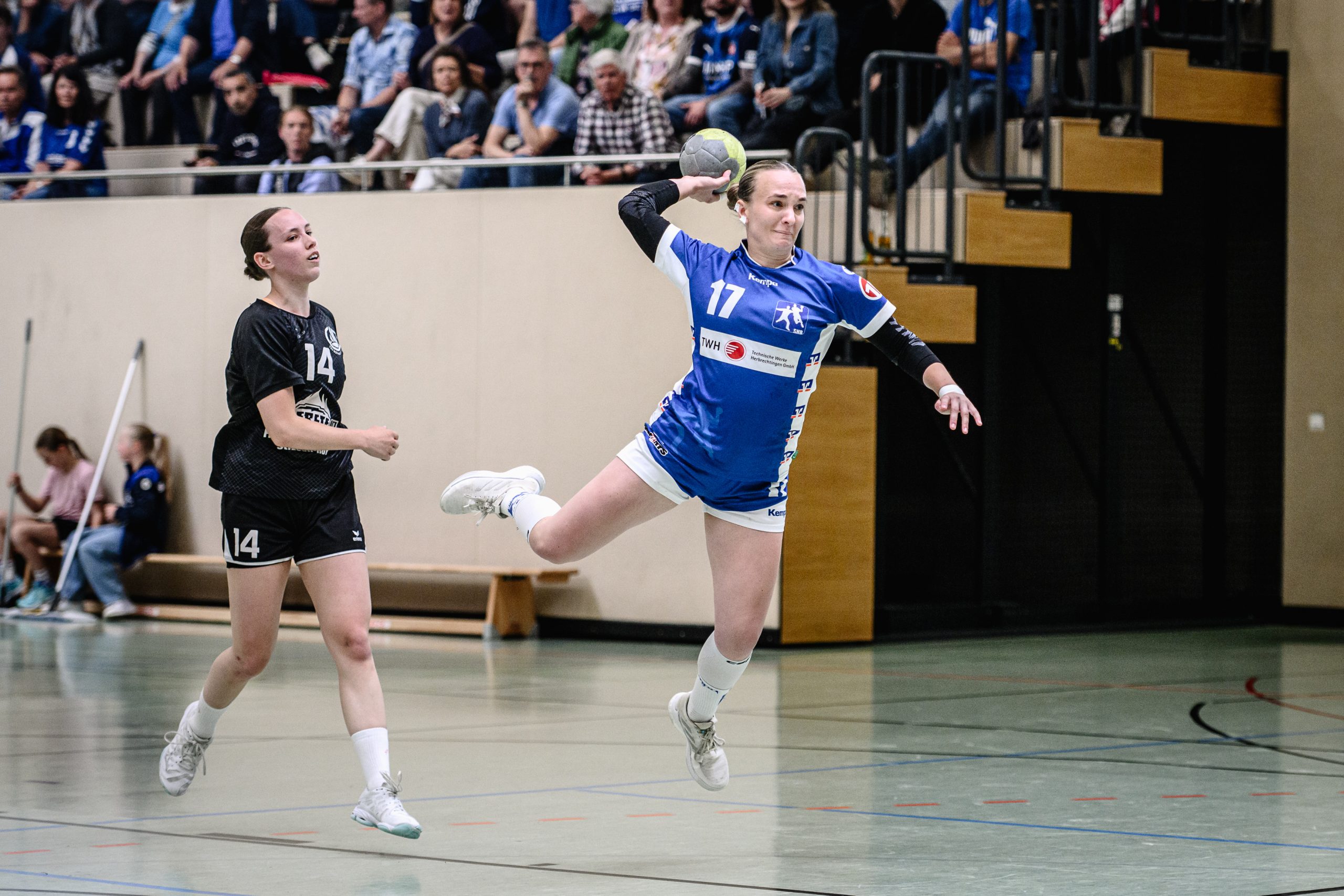 Machte für die Handballerinnen der Spielgemeinschaft Herbrechtingen/Bolheim gegen die SG Ober-/Unterhausen ein starkes Spiel: Lisa Schönefeldt, hier ein Archivbild.