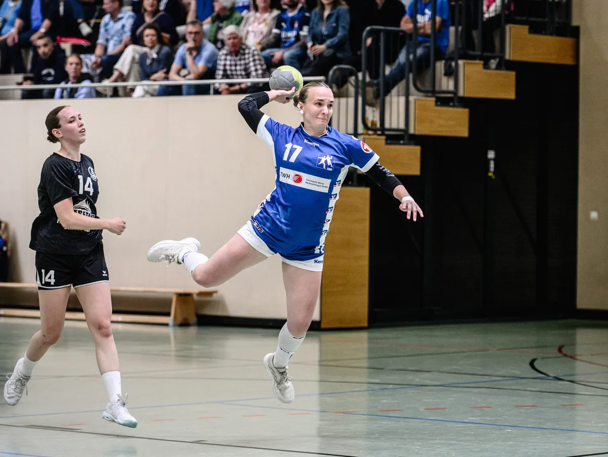 Frauenhandball, Oberliga-Relegation: SG Herbrechtingen/Bolheim – TSV Rot-Malsch Machte für die Handballerinnen der Spielgemeinschaft Herbrechtingen/Bolheim gegen die SG Ober-/Unterhausen ein starkes Spiel: Lisa Schönefeldt, hier ein Archivbild.