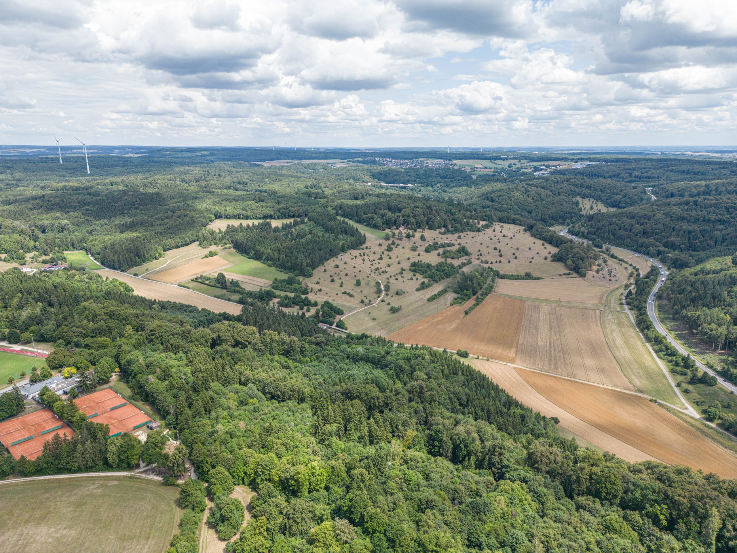 Abwechslungsreicher Rundwanderweg um den Moldenberg.