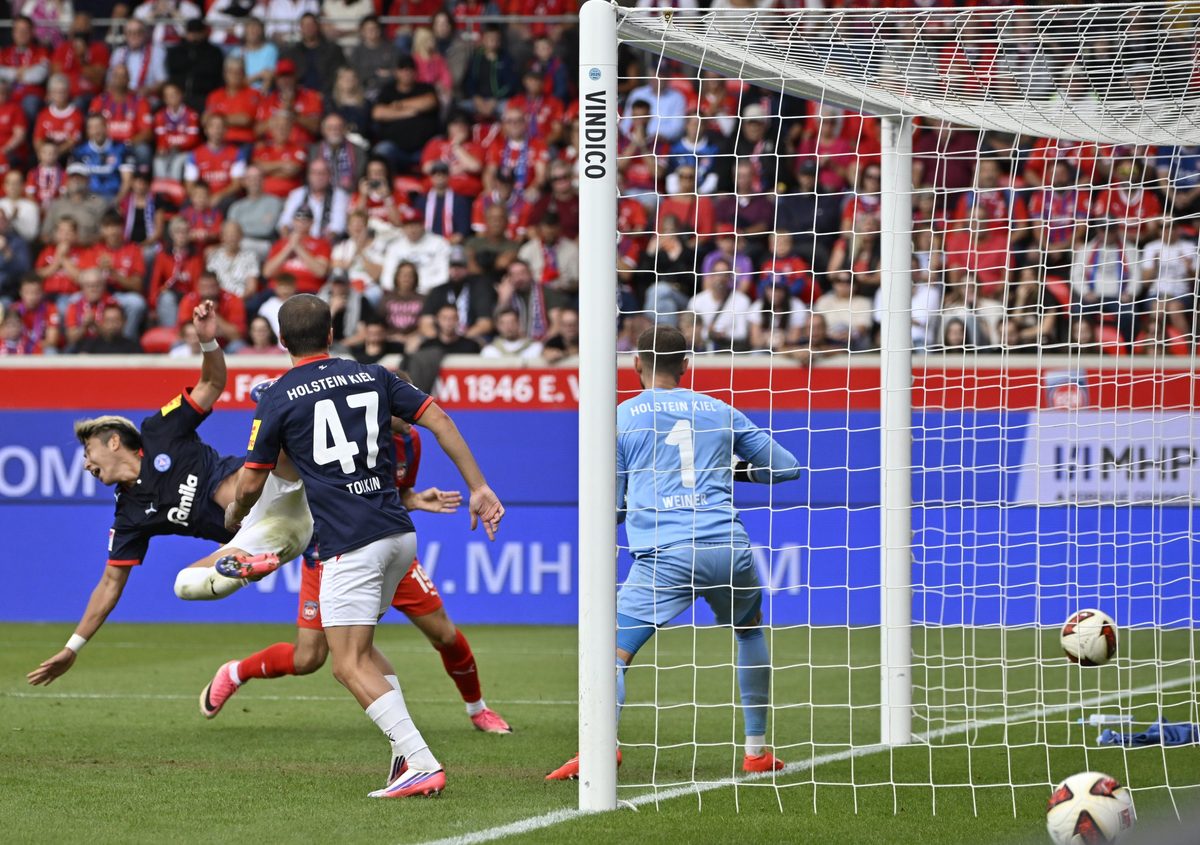 1. FC Heidenheim besiegt Holstein Kiel in der Voith-Arena