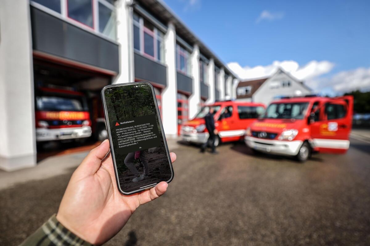 Am bundesweiten Warntag wird auch die Alarmierungsfunktion von Apps getestet.