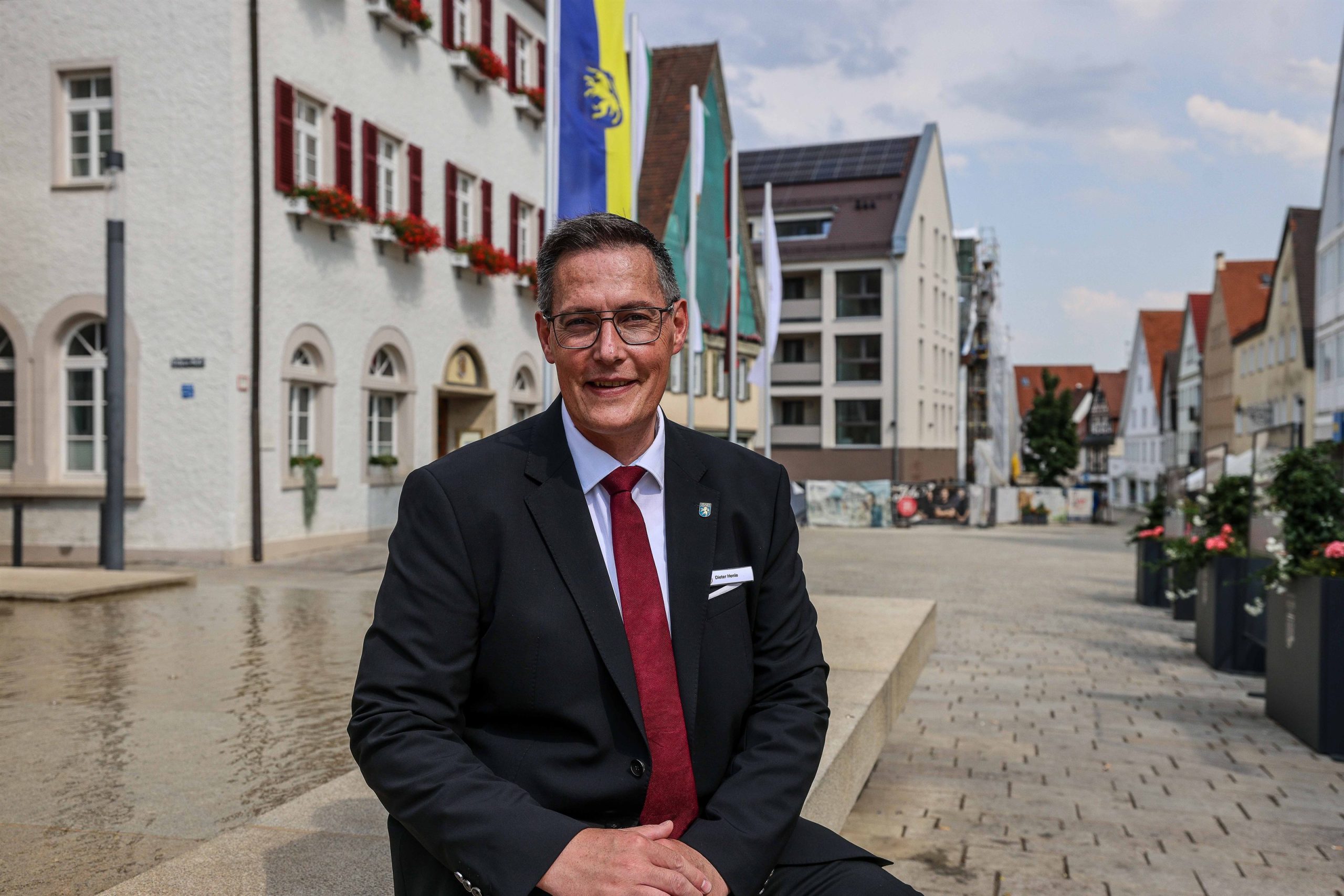 Hat schon die nächsten Aufgaben und Vorhaben im Blick: Giengens Oberbürgermeister Dieter Henle.
