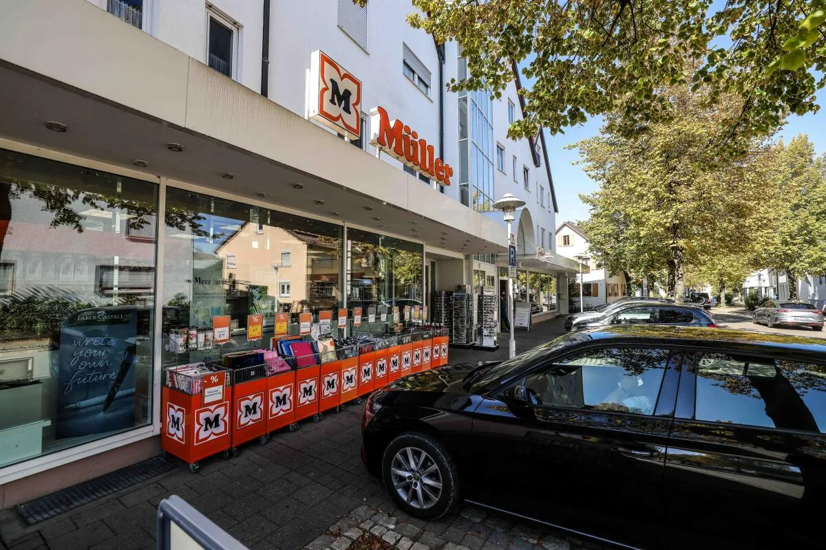 Gerstetten, Müller, Standort, alt, Wilhelmstraße 18, Noch ist hier Müller, doch das dürfte sich bald ändern: Mit dem Umzug an die Gussenstadter Straße wird sich auch das Bild der Gerstetter Ortsmitte verändern.