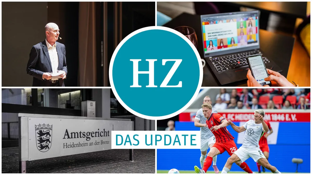 Der Nachrichtenüberblick im Landkreis Heidenheim am Donnerstag, 15. Oktober 2026. Der Nachrichtenüberblick im Landkreis Heidenheim am Donnerstag, 15. Oktober 2026.