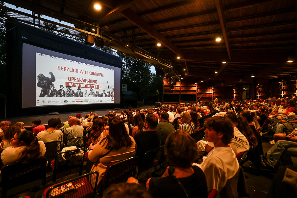 Bereits zum dritten Mal fand das Open-Air-Kino im Naturtheater Heidenheim statt.