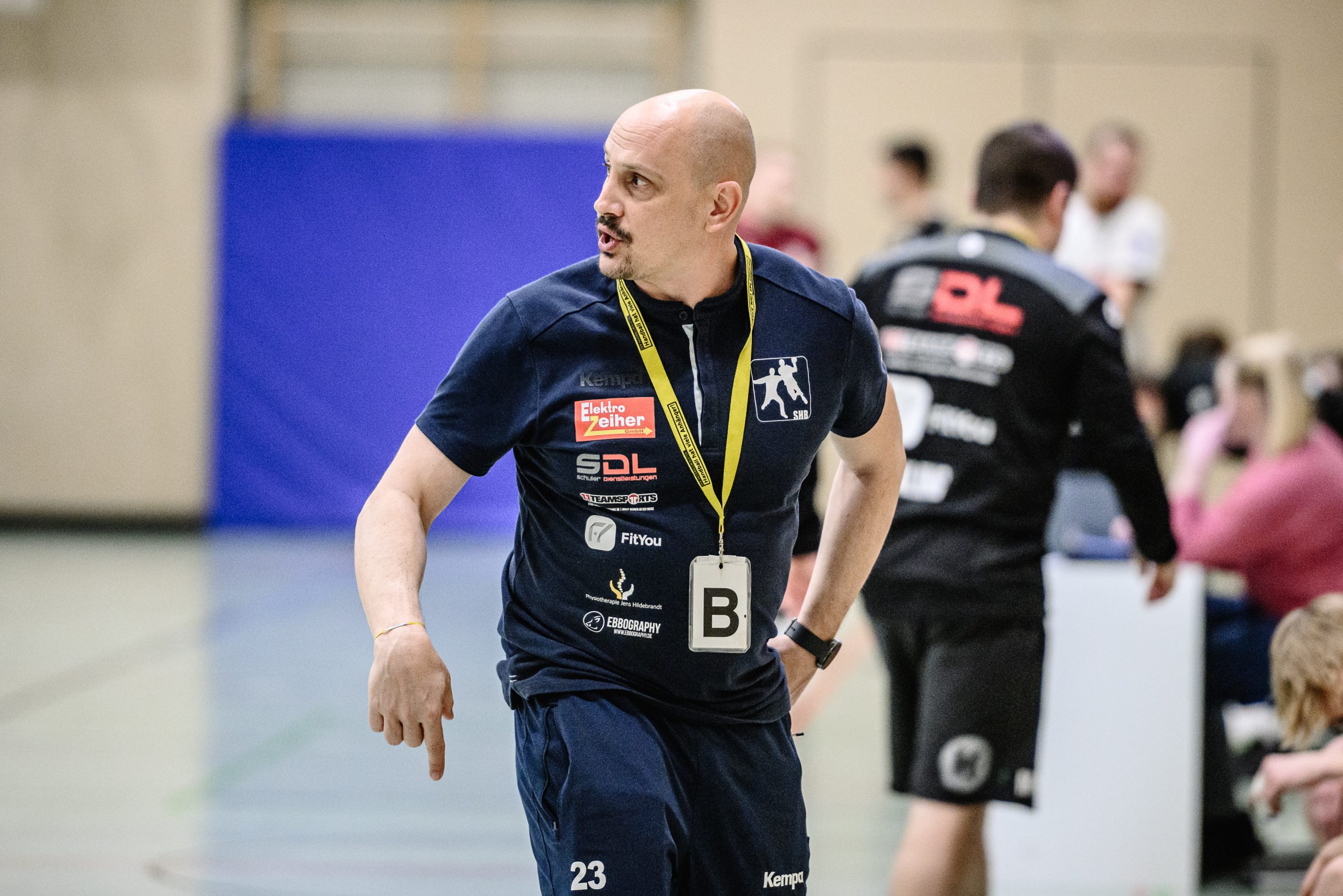 Nicht glücklich über die Leistung seiner Mannschaft: SHB-Trainer Sebastian Schmid (hier ein Archivbild).