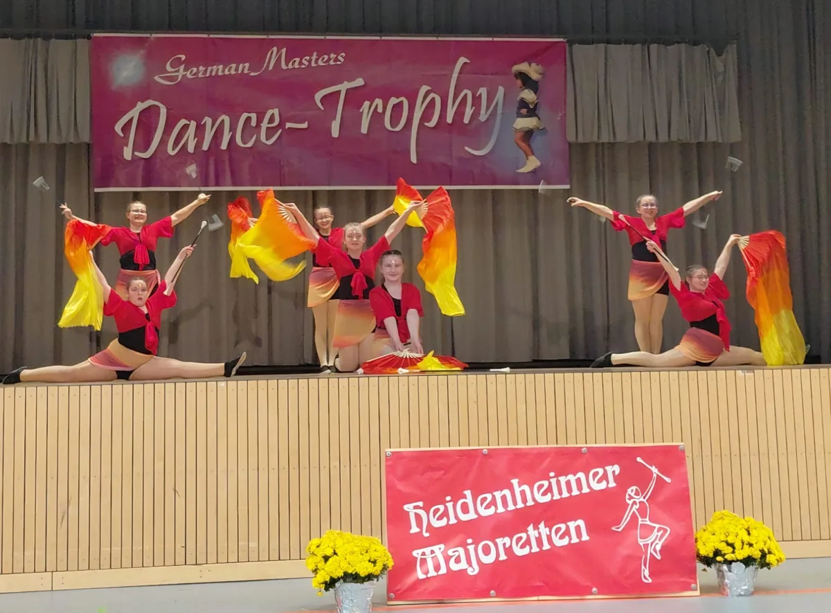 Die Heidenheimer Majoretten waren Ausrichter und gleichzeitig Teilnehmer der Meisterschaften. Die Heidenheimer Majoretten waren Ausrichter und gleichzeitig Teilnehmer der Meisterschaften.