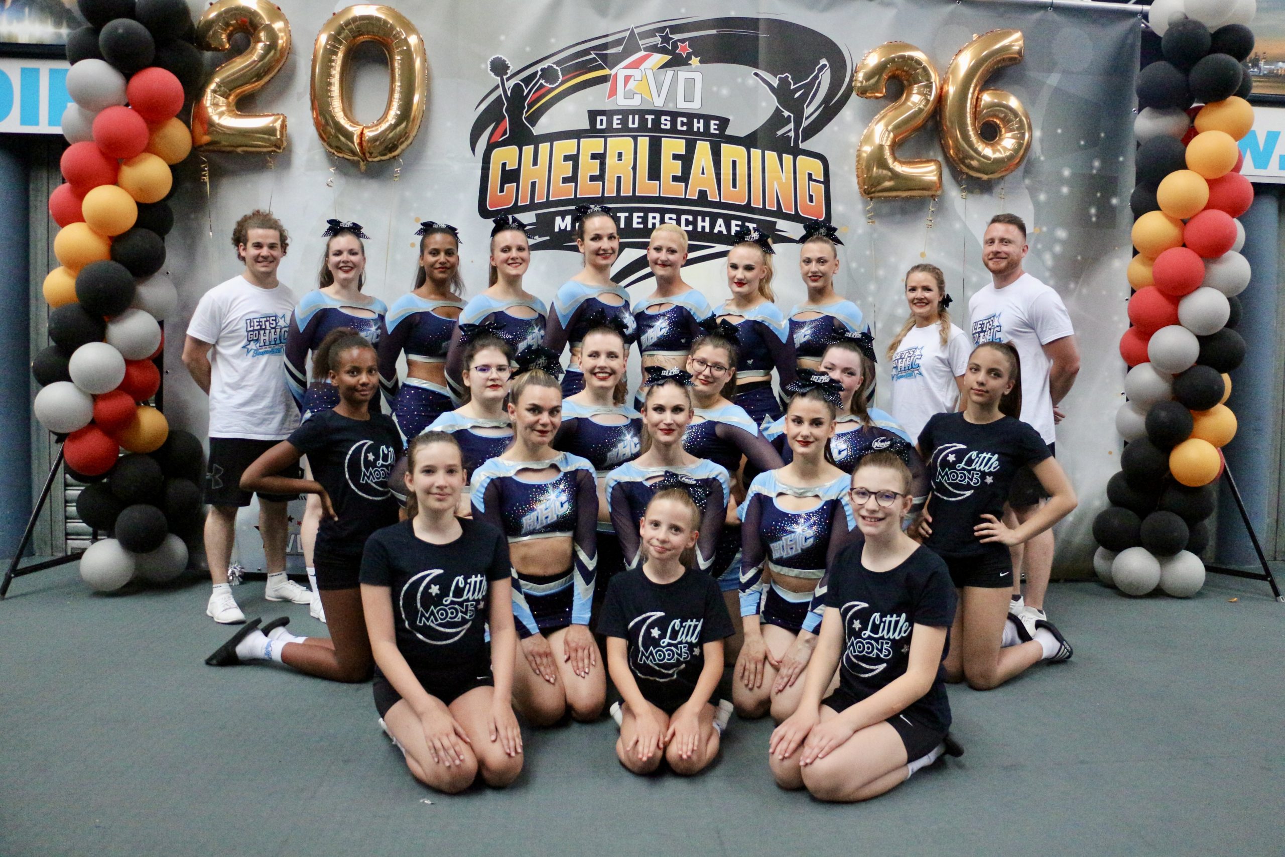 Starke Auftritte bei der Deutschen Meisterschaft: Die Cheerleader der Highland Hightlights überzeugten in Frankfurt am Main.