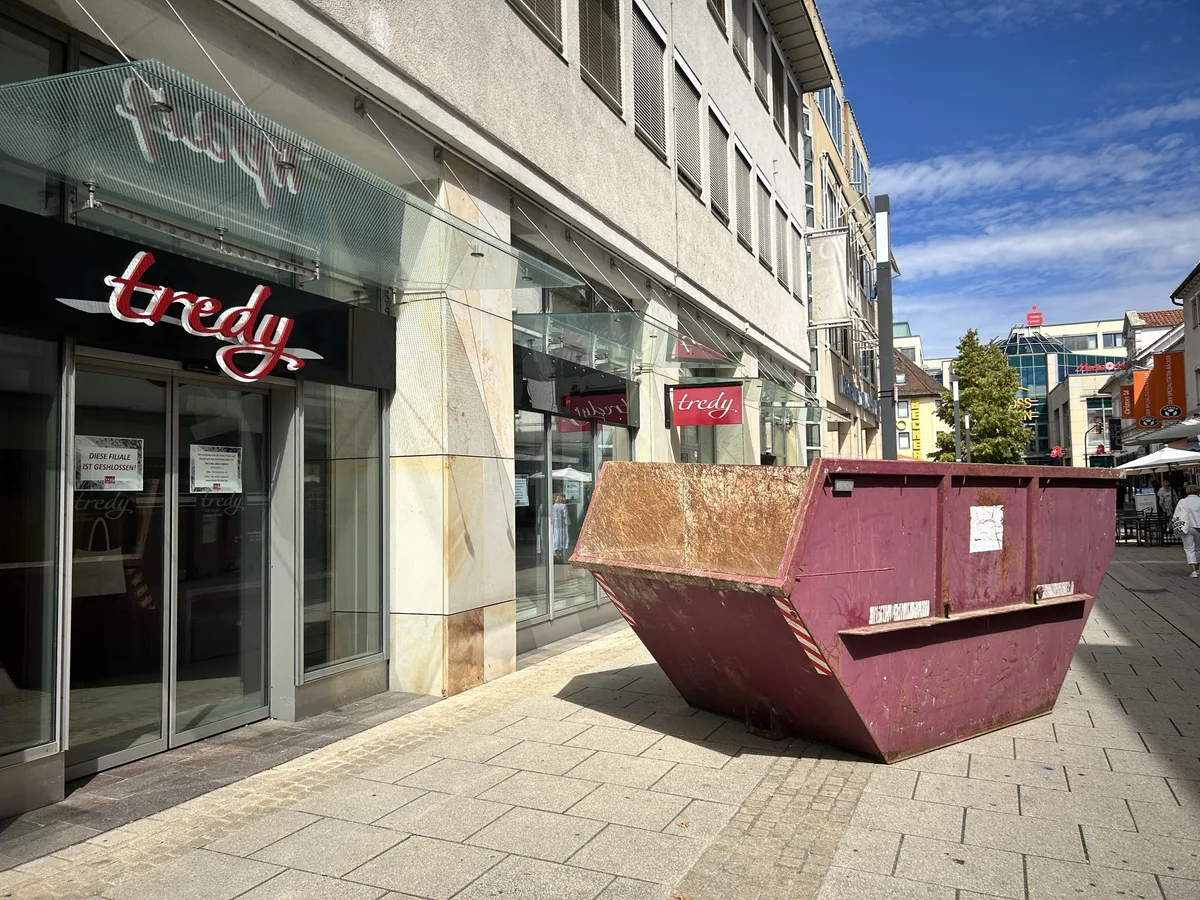 Mit Tredy ist nun auch der letzte Laden im Volksbank-Gebäude an der Karlstraße in Heidenheim ausgezogen.