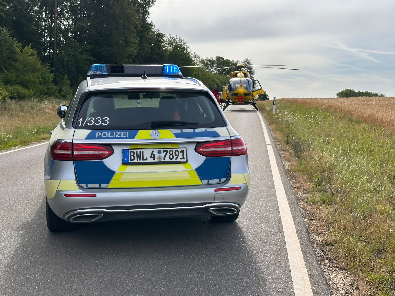Die Strecke Stetten - Oberstotzingen wurde am Dienstagmorgen gesperrt. 