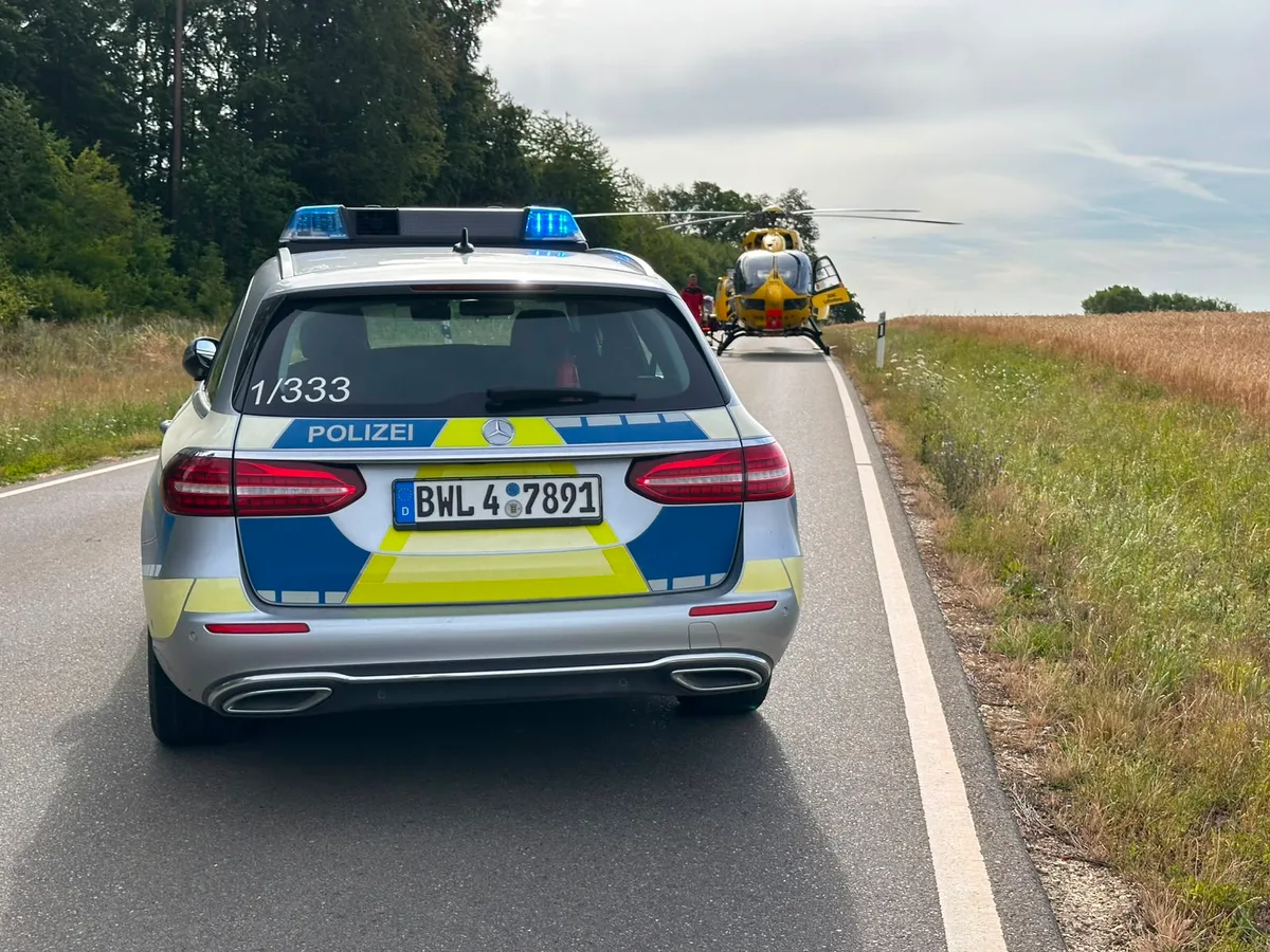 Die Strecke Stetten - Oberstotzingen wurde am Dienstagmorgen gesperrt. 