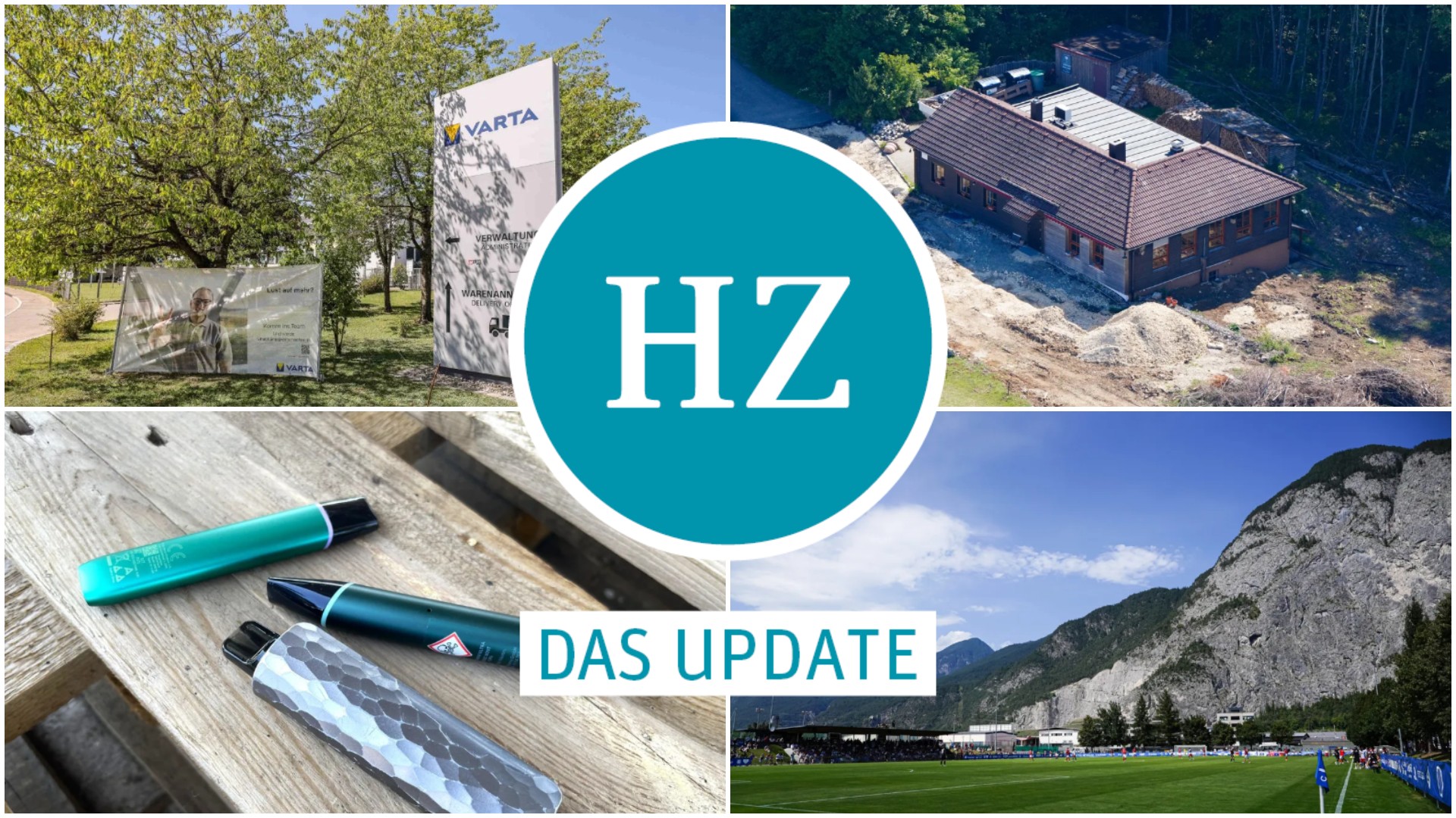 Varta in Dischingen, die Heiderose in Steinheim, Entsorgung von E-Zigaretten und Zwischenfall beim FCH-Testspiel. 