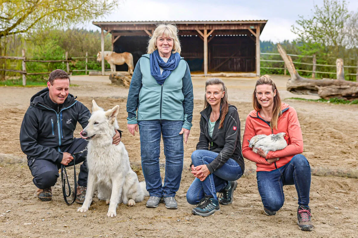 Die Pointer-Ranch in Schrezheim ist eines von zehn Projekten, die durch das Regionalentwicklungsprogramm Leader der Europäischen Union finanzielle Unterstützung erhalten.