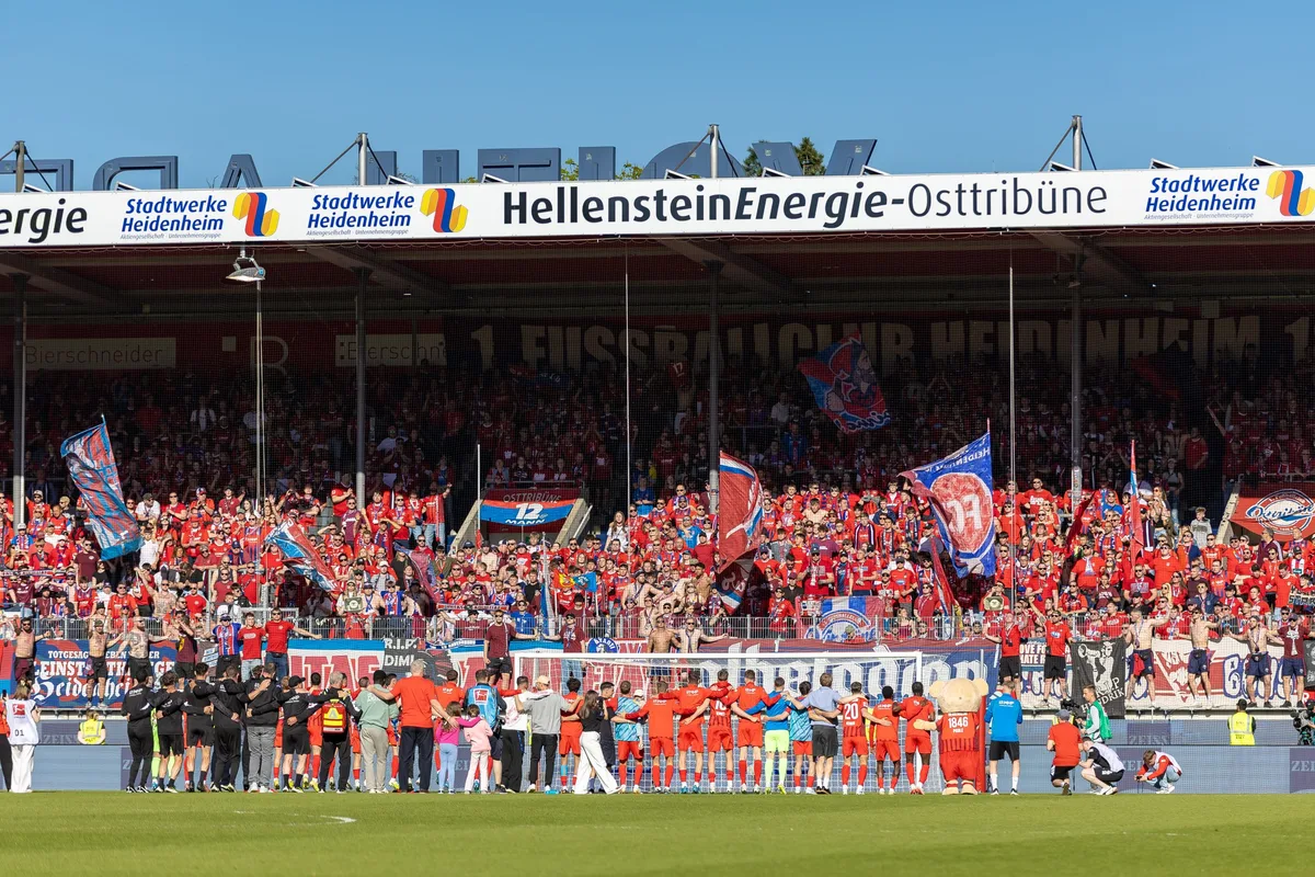 Die Ränge in der Voith-Arena werden auch in der 2. Bundesliga gut gefüllt   sein.