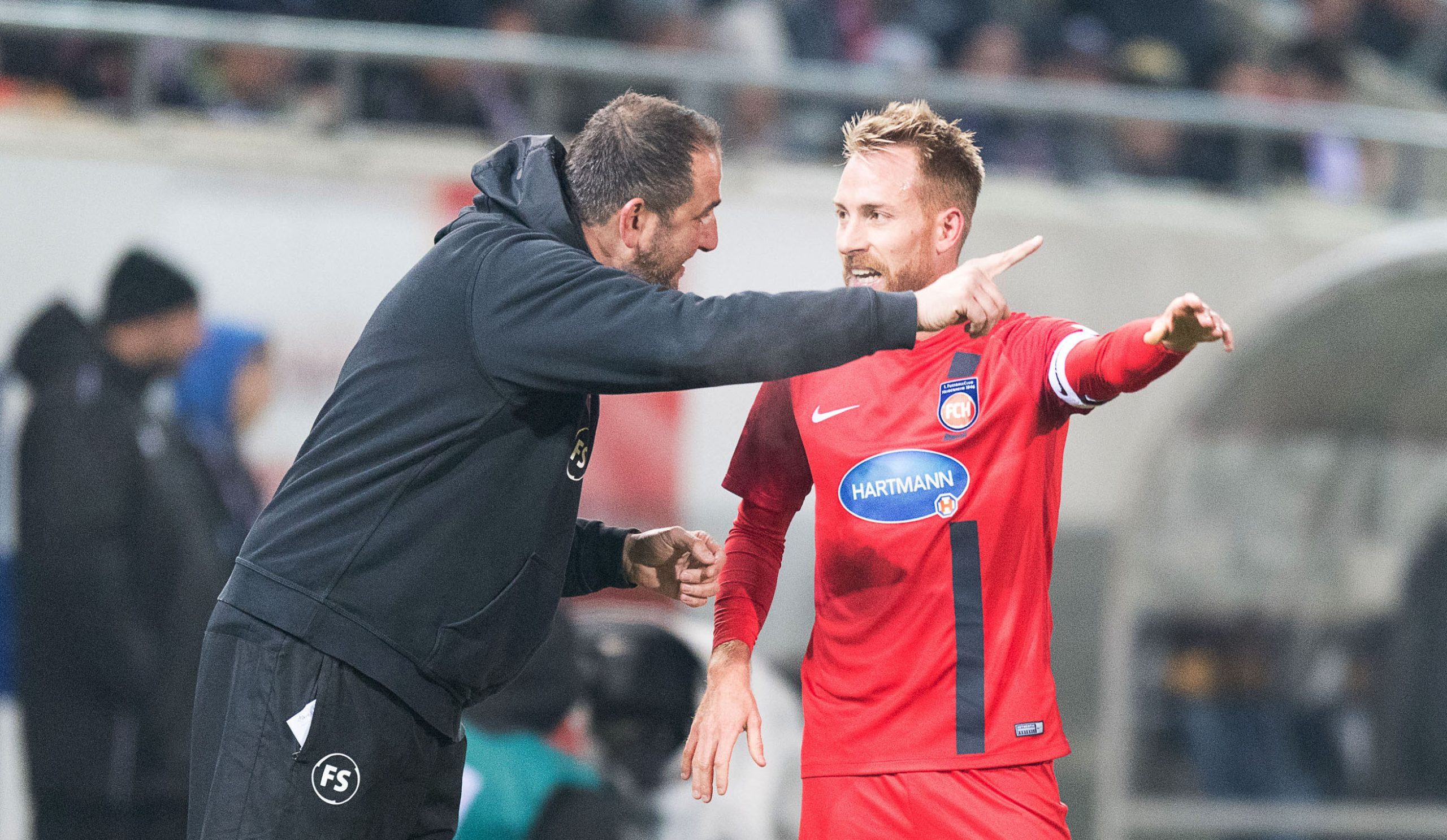 Marc Schnatterer war bereits in seiner Karriere beim 1. FC Heidenheim der „verlängerte Arm“ seines Trainers Frank Schmidt. Künftig stehen beide gemeinsam an der Seitenlinie.