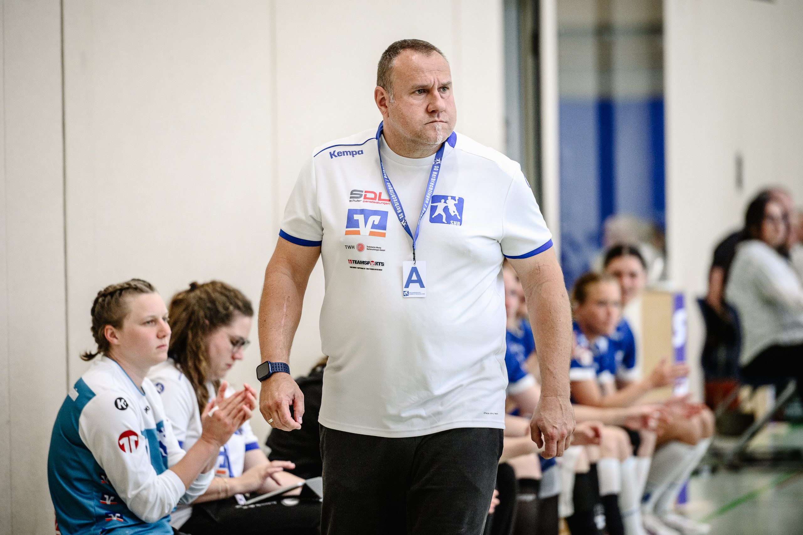 Hätte gegen den TSV Denkendorf gerne mehr Wechselmöglichkeiten gehabt: SHB-Trainer Sebastian Kieser.