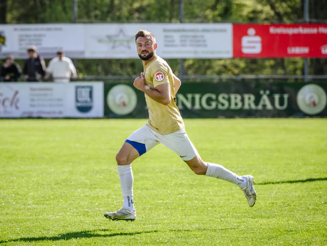 Fußball: VFL Gerstetten gegen SV Söhnstetten Künftig nicht mehr im Trikot des VfL Gerstetten: Adrian Seibold.