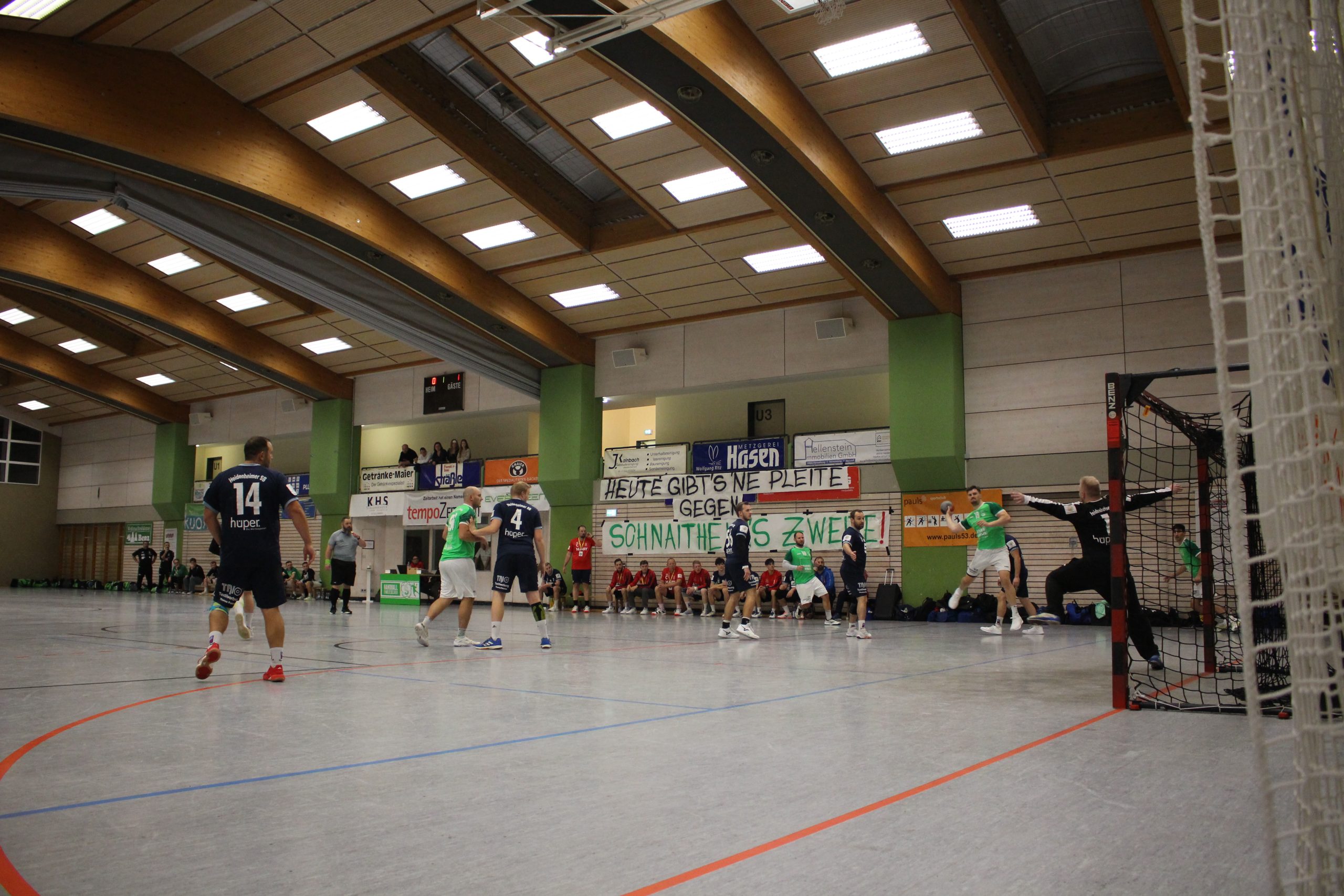 Handball-Stadtderby: Schnaitheim II schlägt den HSB.