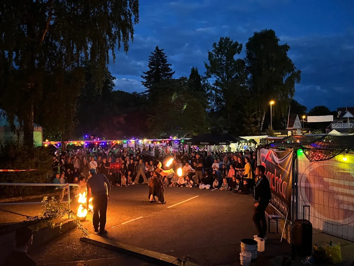 Auch dieses Jahr gibt es wieder eine Feuershow.