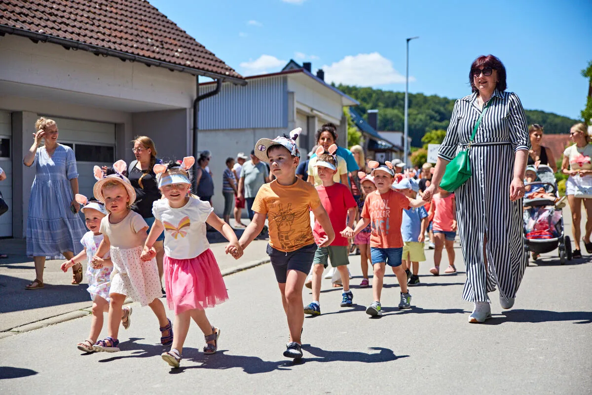 Am Sonntag, 28. Juni, ist Kinderfest in Fleinheim&nbsp;– wie letztes Jahr (aller Voraussicht nach) bei bestem Wetter.