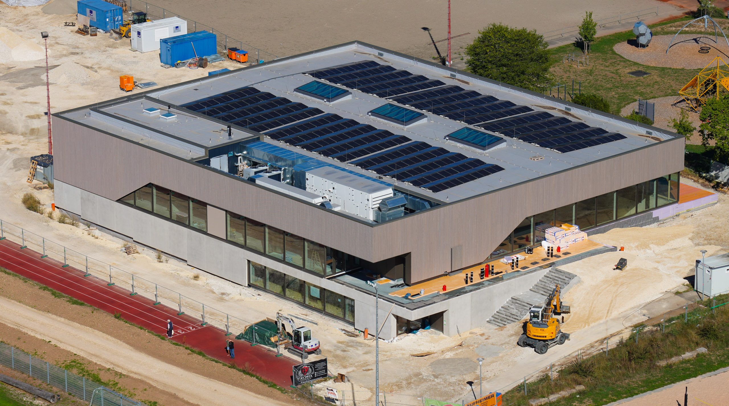 Die neue Wentahlhalle wird am Wochenende eingeweiht.