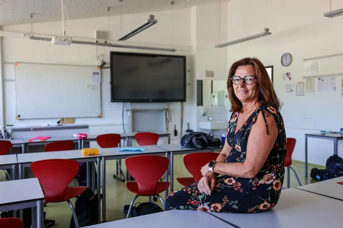 Gemeinschaftsschule, Dischingen, Egauschule, Dischingen, Heidrun Abele, Begrüßt im neuen Schuljahr erstmals drei fünfte Klassen: Heidrun Abele, Schulleiterin der Egauschule Dischingen.