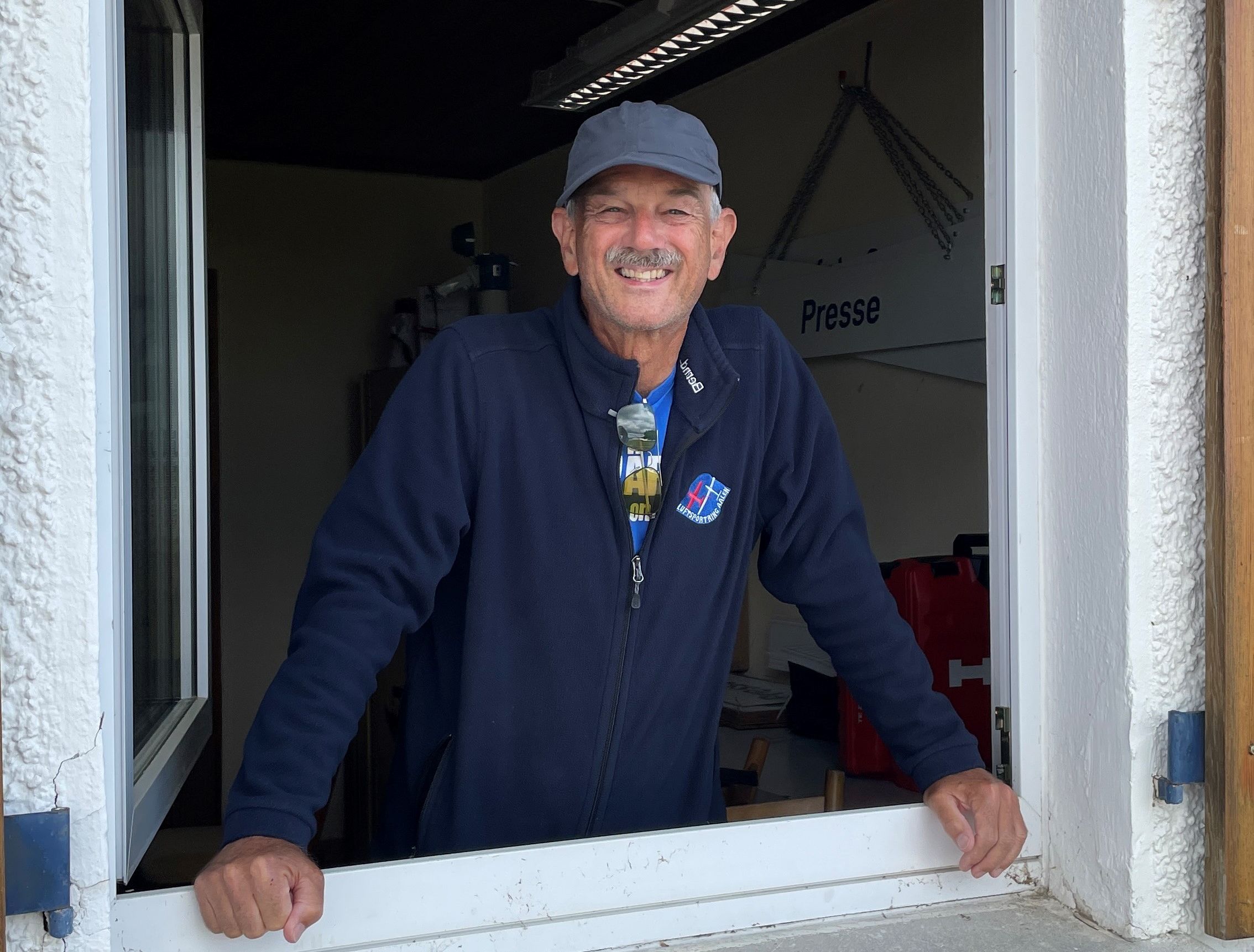 Voller Vorfreude: Bernd Schmid vom Luftsportring Aalen ist sportlicher Leiter bei der Weltmeisterschaft der Junioren im Segelfliegen. 