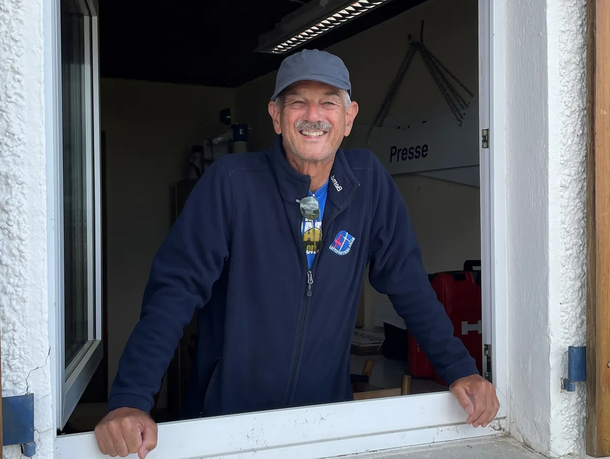 Voller Vorfreude: Bernd Schmid vom Luftsportring Aalen ist sportlicher Leiter bei der Weltmeisterschaft der Junioren im Segelfliegen. 