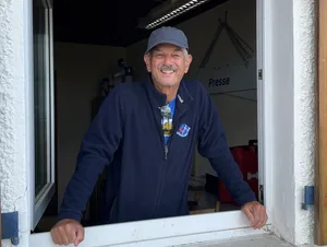Sportleiter_Bernd Schmid Voller Vorfreude: Bernd Schmid vom Luftsportring Aalen ist sportlicher Leiter bei der Weltmeisterschaft der Junioren im Segelfliegen.