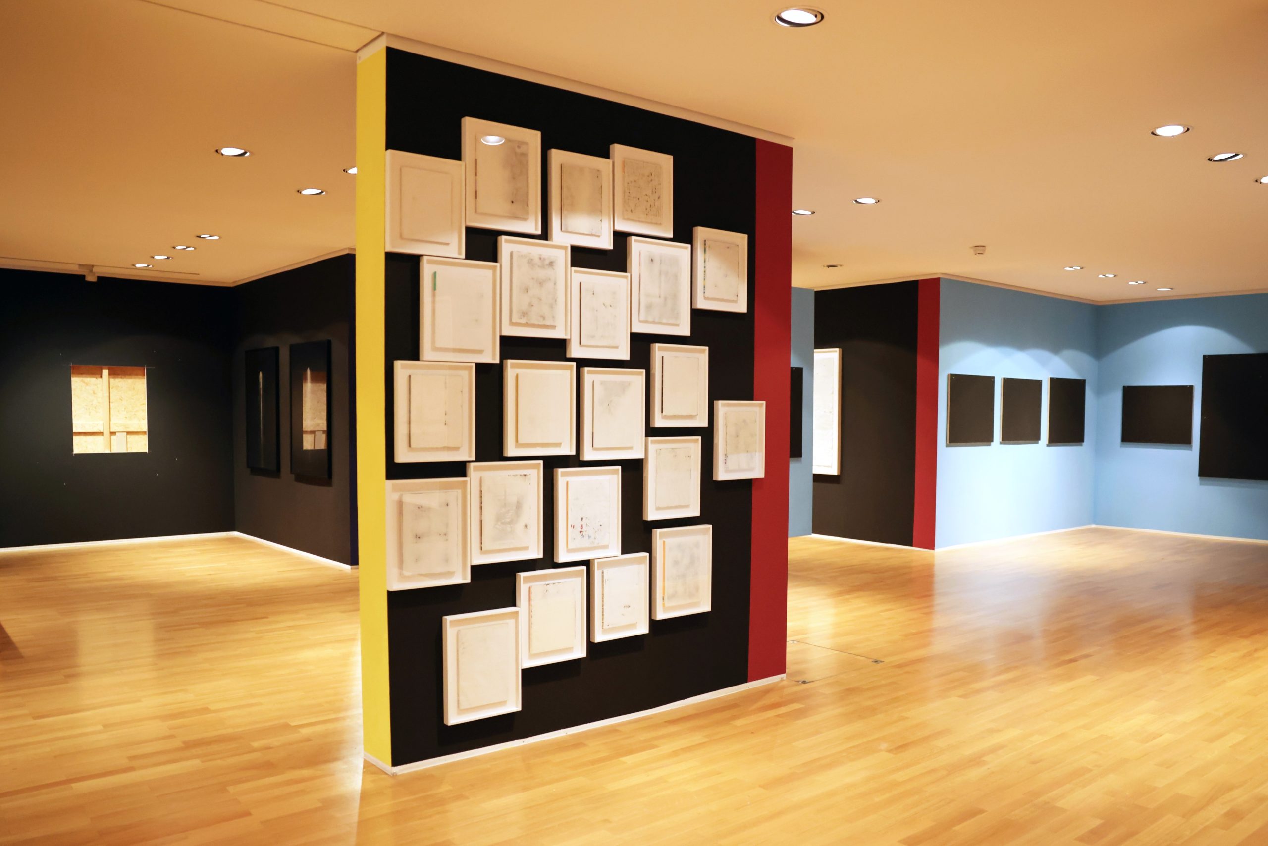 Neue Ausstellung "Umbau – Einbau – Rückbau" von Martin Bruno Schmid im Kunstmuseum Heidenheim 
Fotos: Natascha Schröm