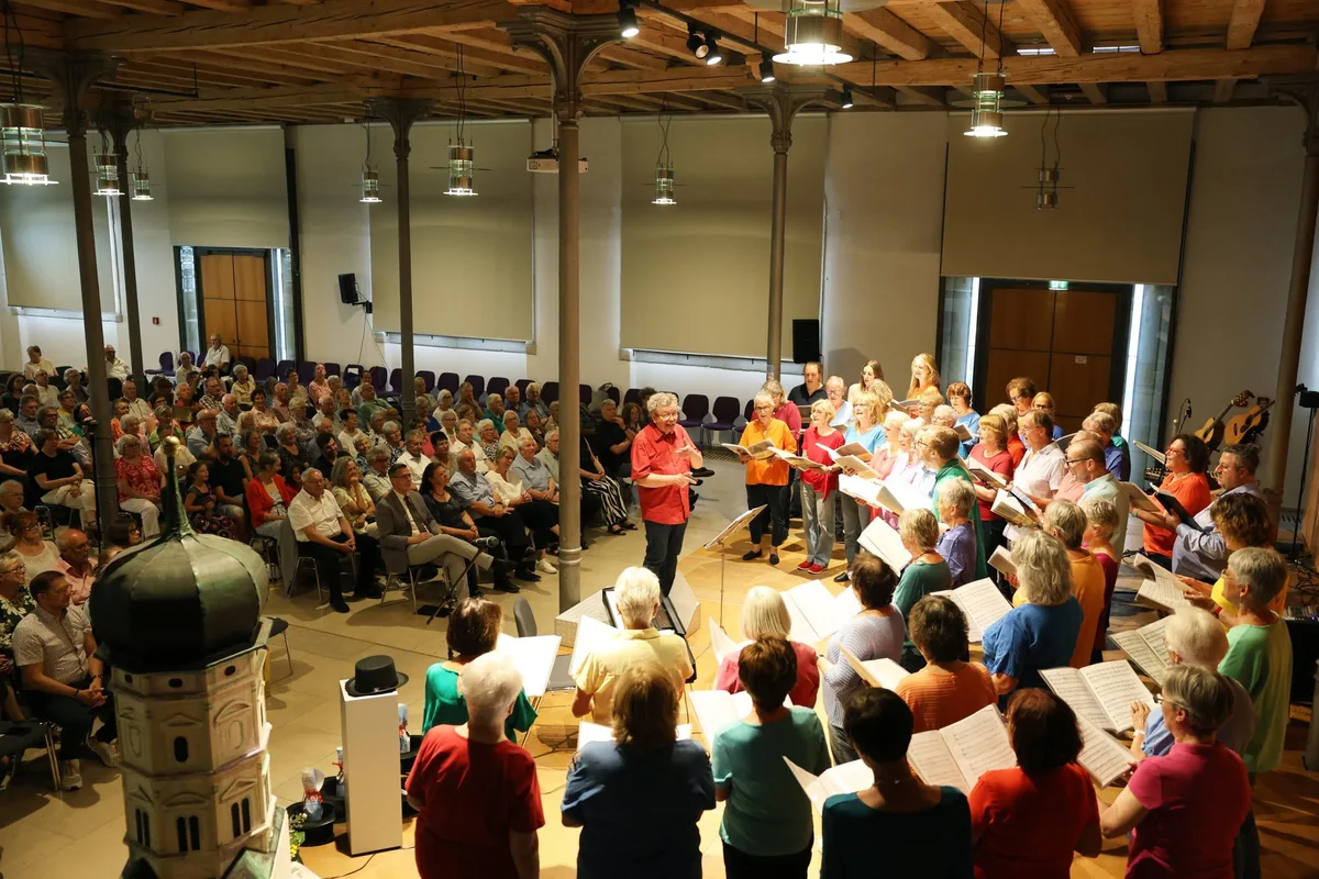 Finale: Am Sonntagabend dirigierte Ulrich Meier letztmals seinen Chor Cantabile.