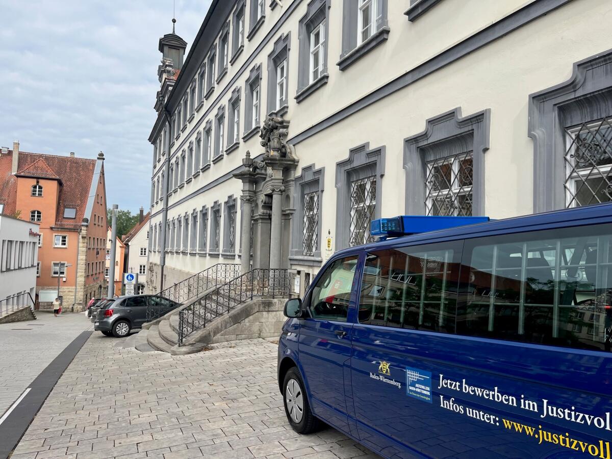 Am Landgericht Ellwangen findet der Prozess gegen die vier Männer aus dem Landkreis Heidenheim statt.