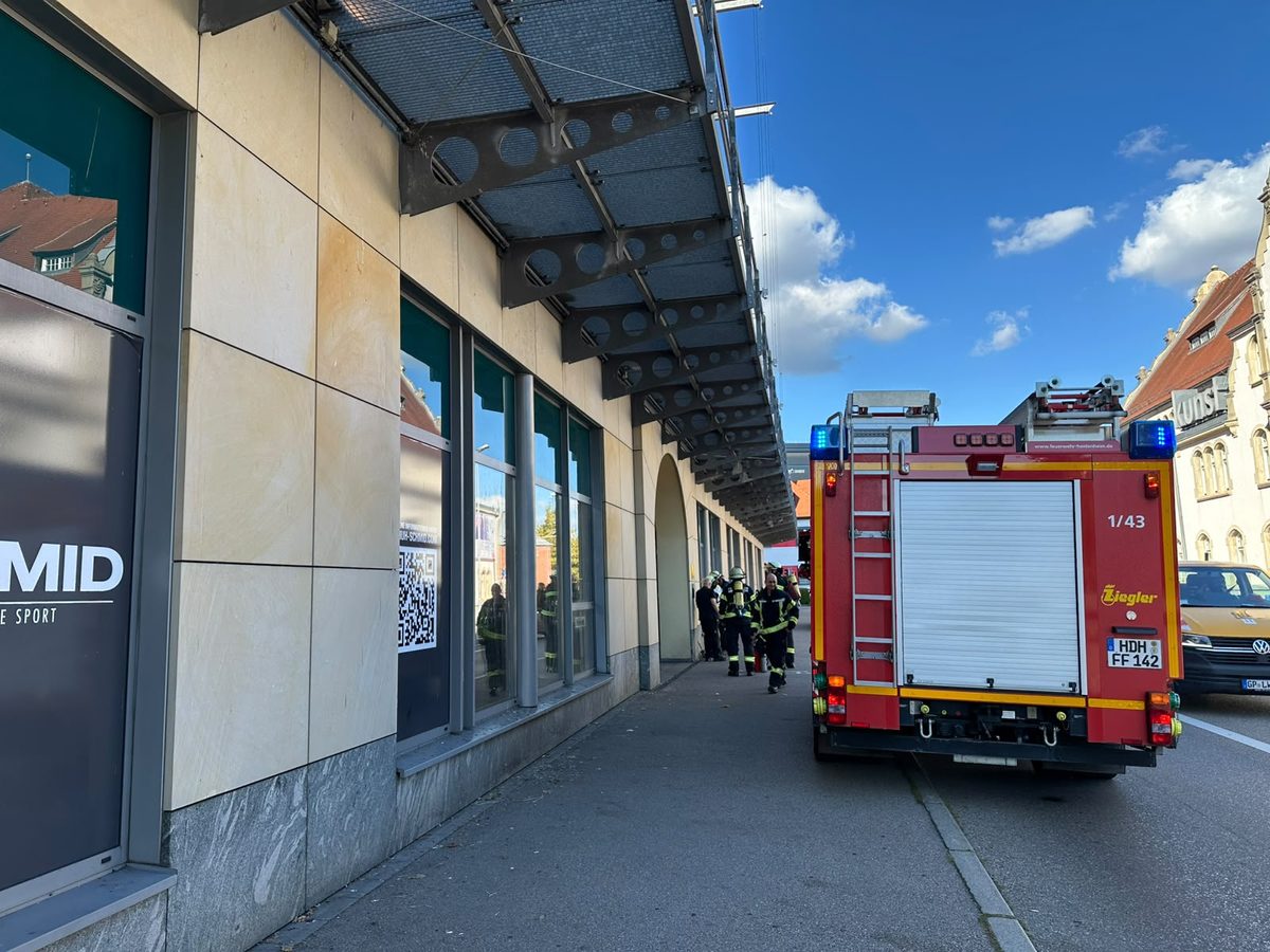 Brand in Schaltschrank: Schloss-Arkaden am Dienstagnachmittag nach ...