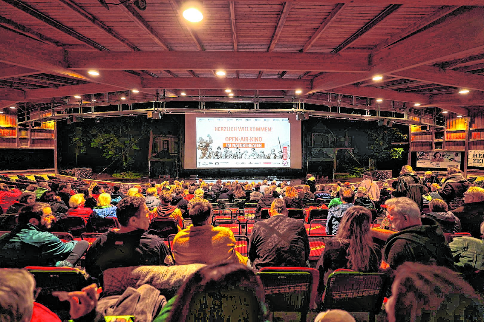 Auch in diesem Jahr findet das Open-Air-Kino wieder im Naturtheater Heidenheim statt.