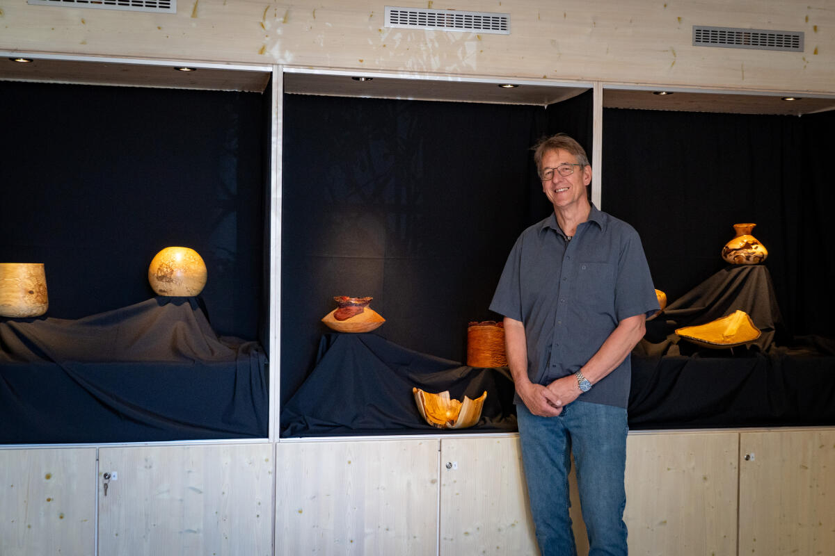 Im Königsbronner Torbogenmuseum eröffnet Hannes Grampp am 1. August sein Drechselatelier.